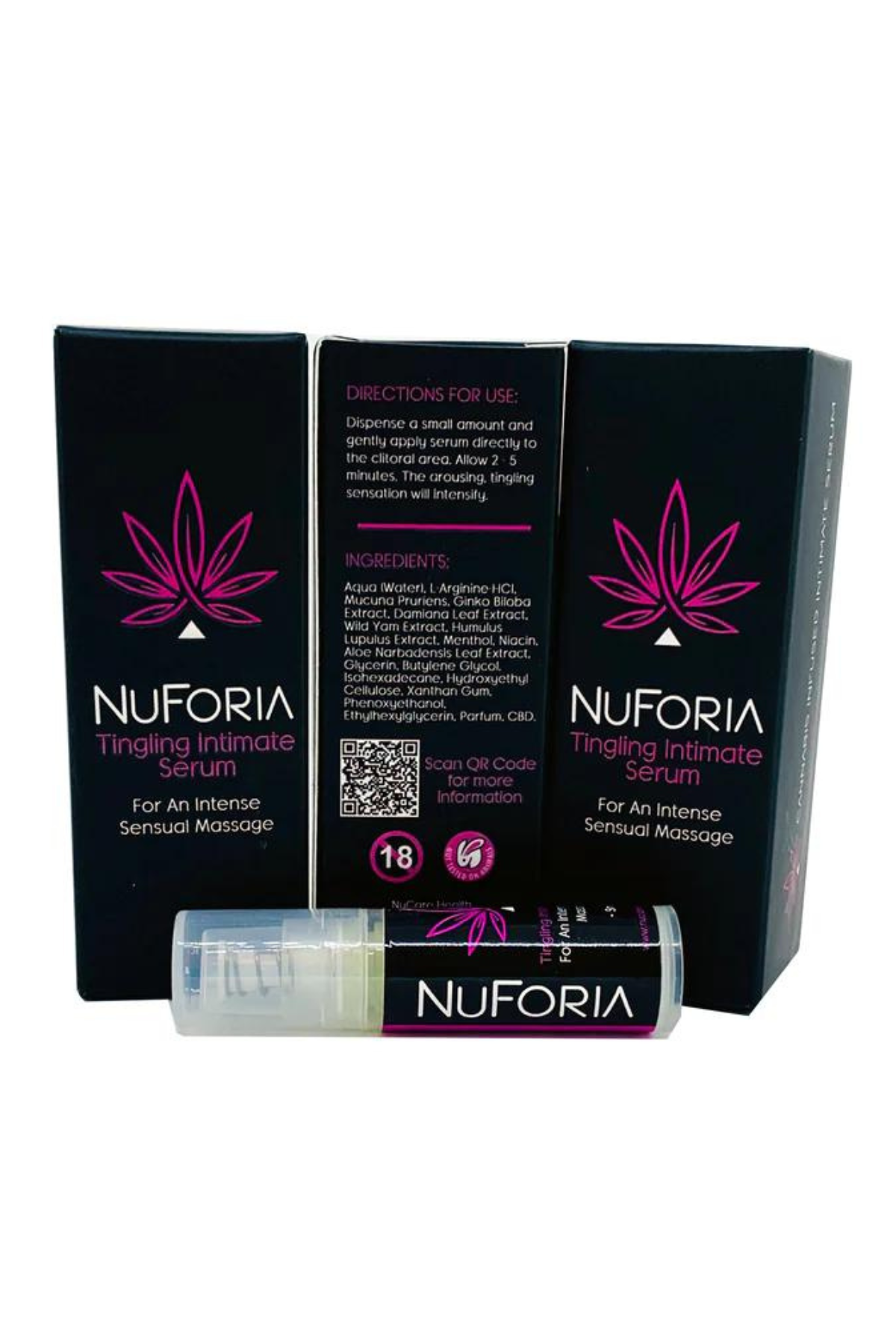 NuForia CBD Tingle Intimate Serum