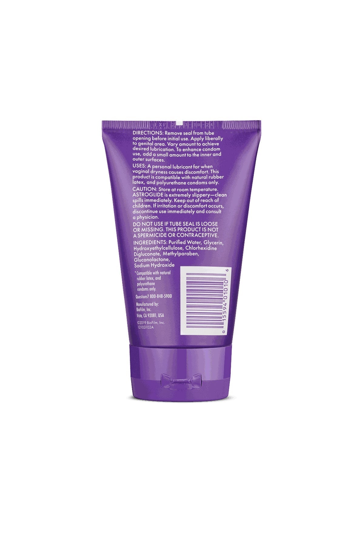 Water-based Lubricant Astroglide Gel